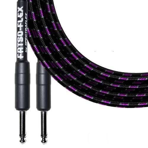 Spectraflex Fatso Flex Instrument Cable, 21 Foot, Violet