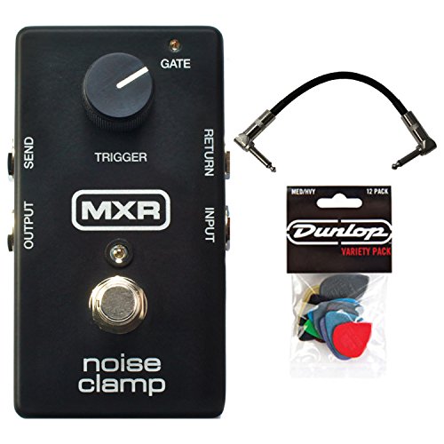 MXR M195 Noise Clamp Pedal w/Patch Cable and Pick Pack