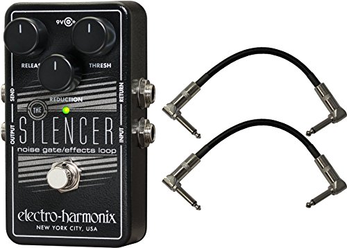Electro Harmonix Silencer Noise Gate Effects Loop Pedal w/ 2 Patch...