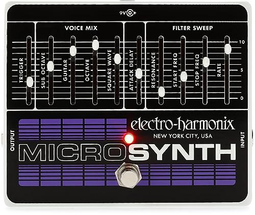 Electro-Harmonix Micro Synth Analog Guitar Synth Pedal