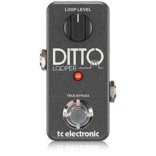 TC Electronic DITTO LOOPER Highly Intuitive Looper Pedal with 5...