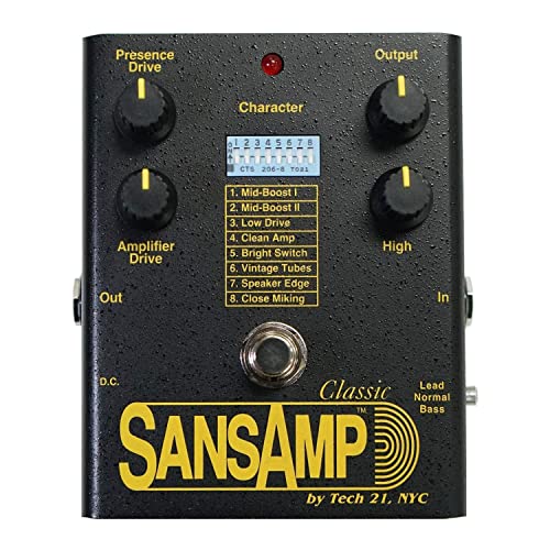 Tech 21 SansAmp Classic Tube Amp Emulator Pedal