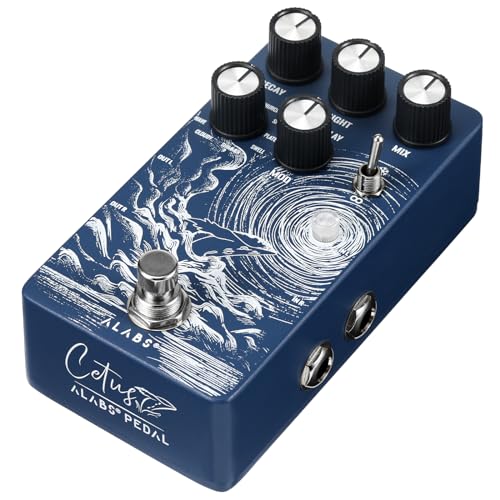 ALABS CETUS Reverb Pedals for Electric Guitar, Reverb Guitar Pedal...