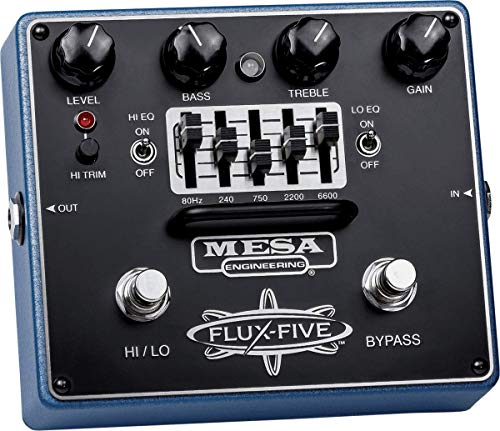Mesa/Boogie Flux-Five Overdrive Pedal with 5-Band EQ