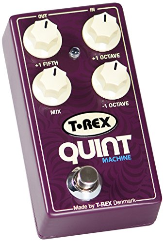 T-Rex Engineering QUINT-MACHINE Pitch Guitar Effects Pedal with Fully...