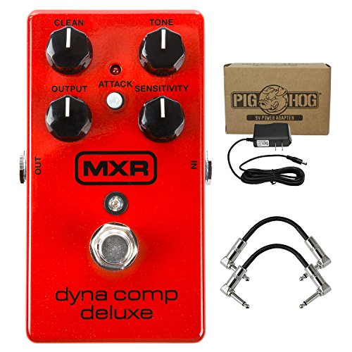Dunlop M228 MXR Dyna Comp Deluxe Compressor Guitar Effect Pedal - Red...