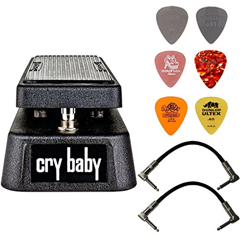 Dunlop Crybaby GCB-95 Classic Wah Pedal Bundle with 2 Patch Cables and...