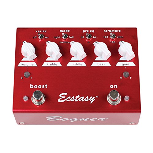 Bogner Ecstasy Red Overdrive/Boost Guitar Effects Pedal