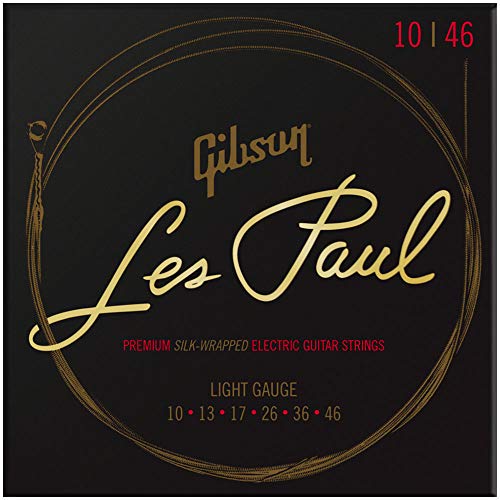 Gibson Les Paul Premium Electric Guitar Strings, Light Gague