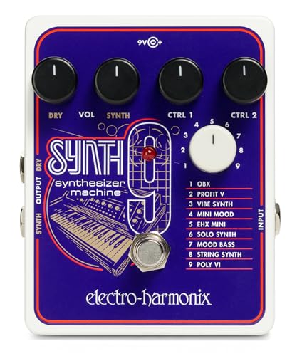 Electro-Harmonix SYNTH9 Synthesizer Machine Pedal