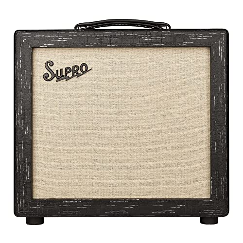 Supro 1612RT Amulet 15W 1x10-Inch Tube Compact Lightweight Combo Amp...