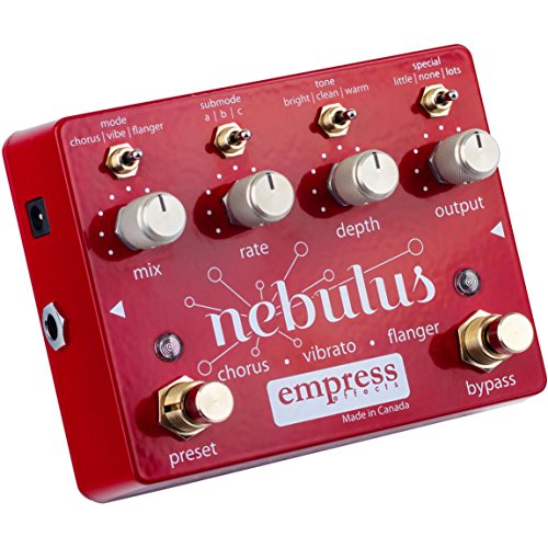 Empress Effects Nebulus Chorus/Flanger/Vibrato Guitar Effects Pedal