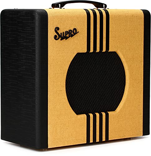 Supro Delta King 10 1 x 10-inch 5-watt Tube Combo Amp - Tweed and...