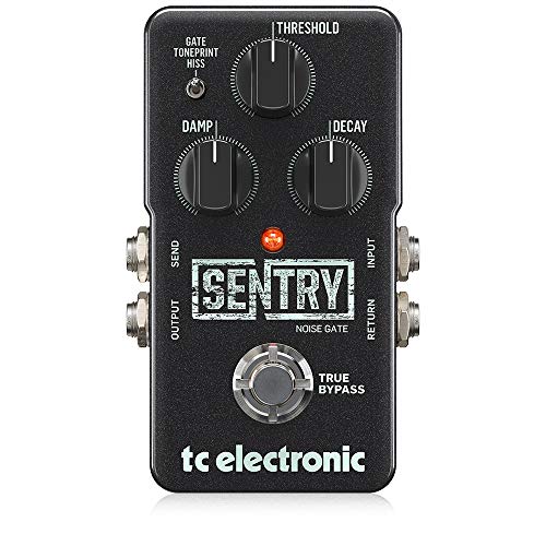 TC Electronic SENTRY NOISE GATE Multiband Noise-Gating Pedal with...