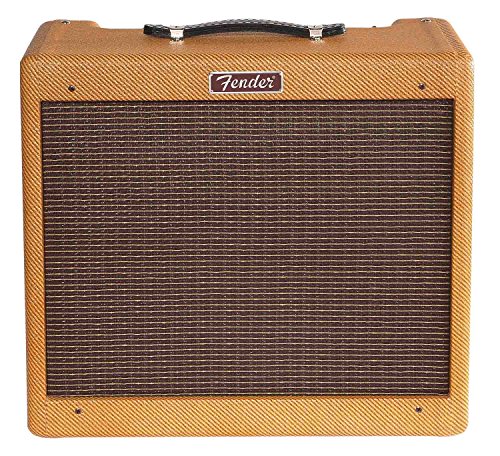 Fender Blues Junior Guitar Amplifier, Lacquered Tweed, with 2-Year...