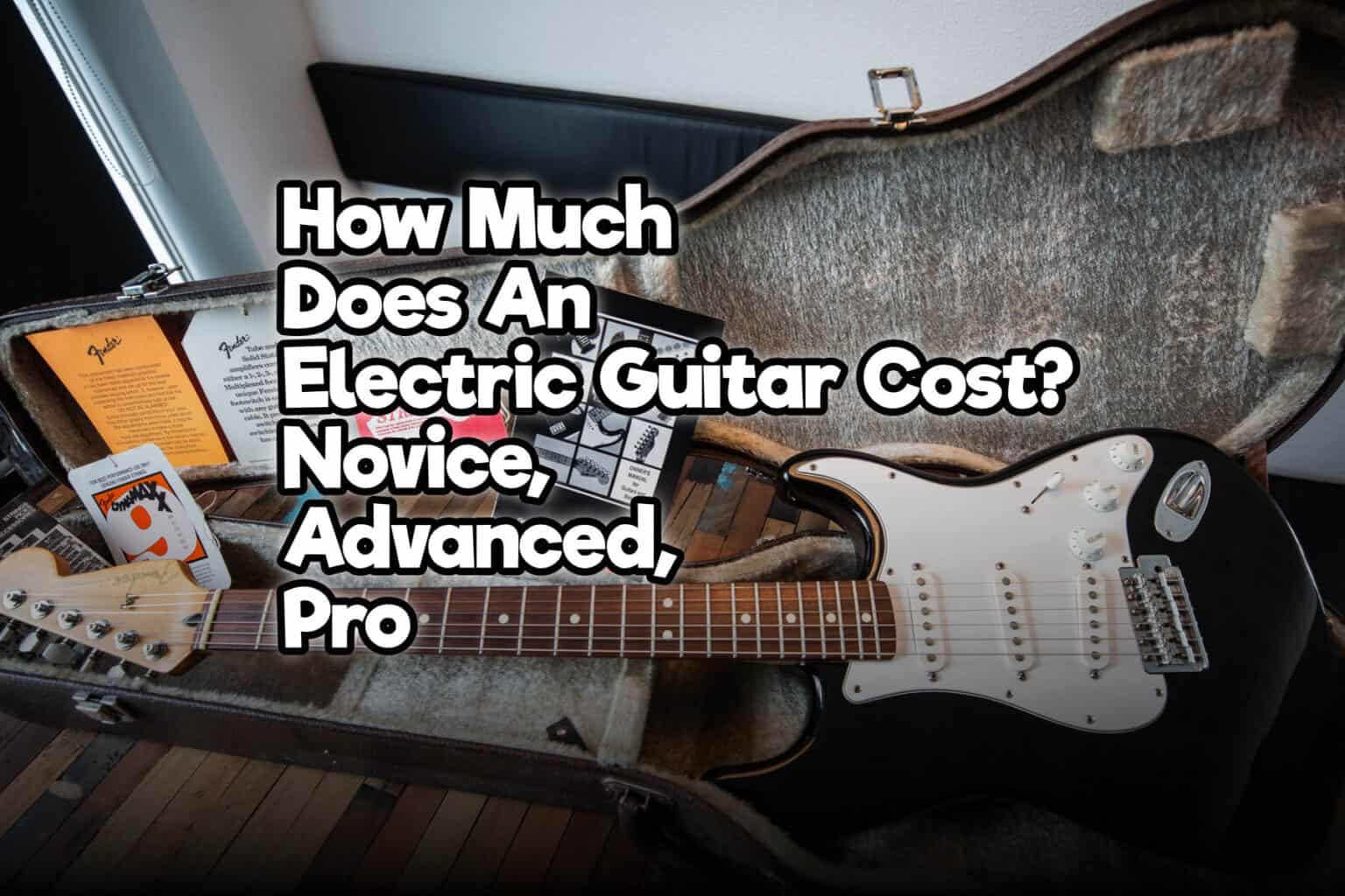 How Much Does An Electric Guitar Cost? Novice, Advanced, Pro Rock