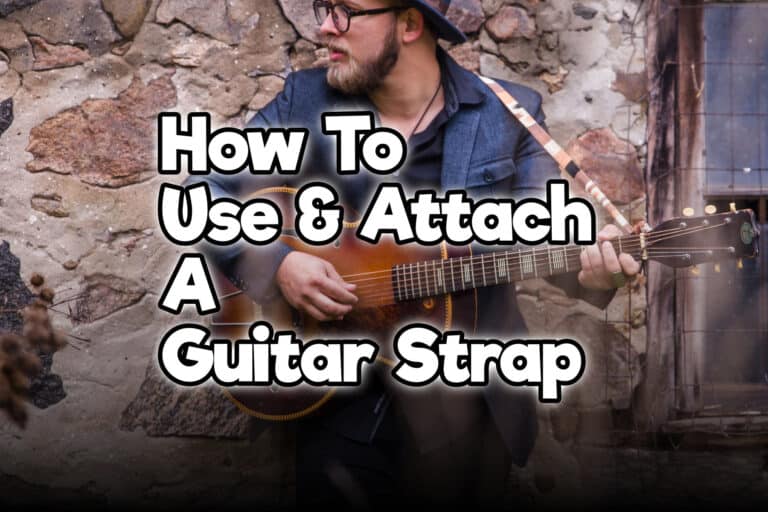 How To Use & Attach A Guitar Strap (Acoustic, Electric) Rock Guitar