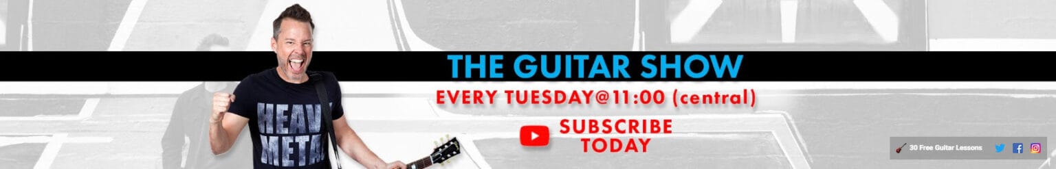 Top 25 FREE YouTube Guitar Lessons Channels You Can Start Today – Rock ...