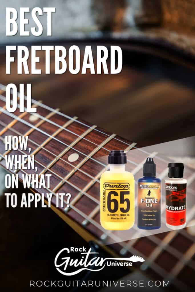 Fretboard Oil Comparison and Test 
