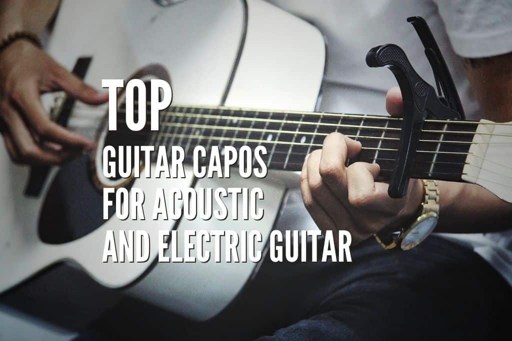 Bass Guitar HEIGOO Capo for Acoustic and Electric Guitars,Rust-Proof Metal Capo for Acoustic Guitar,Use for Folk Guitar,Classical Guitar,Electric Guitar 
