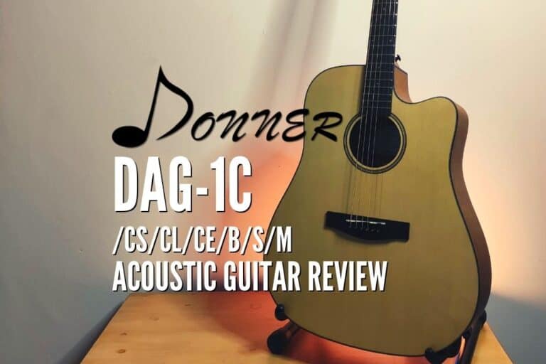 Donner「DAG -1」アコースティックギター ドナー 純正ギグバッグ付きの