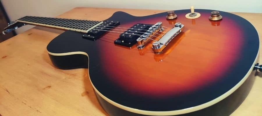 🎸 Donner DLP-124 Electric Guitar Classic Humbucker 202S H-H Pickups Solid  Body