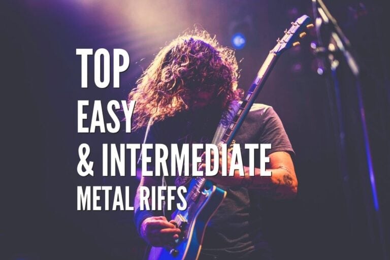 Top 60 Famous Easy & Intermediate Metal Riffs Ever Tabs Included
