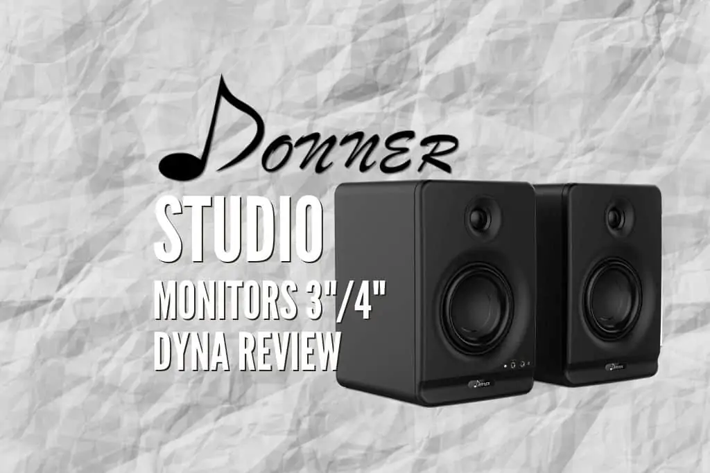  Donner Studio Monitors - Altavoces para monitor de 3 pulgadas,  CSR profesional Bluetooth 5.0, paquete de 2 unidades que incluyen  almohadillas de aislamiento para monitor de audio de estudio (blanco Dyna3)  : Instrumentos Musicales