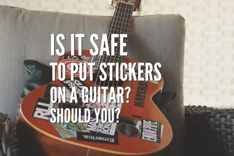Is It Safe To Put Stickers On A Guitar? Should You? Rock Guitar Universe