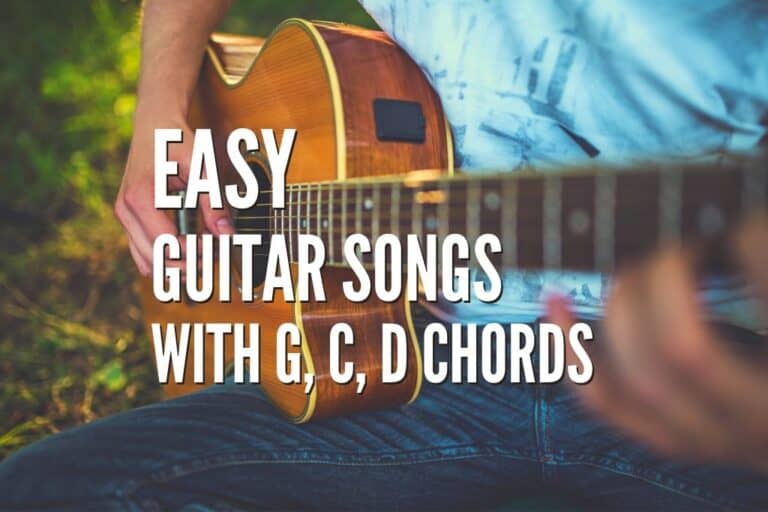 Top 45 Easy Guitar Songs With G, C, D Chords – Tabs Included – Rock