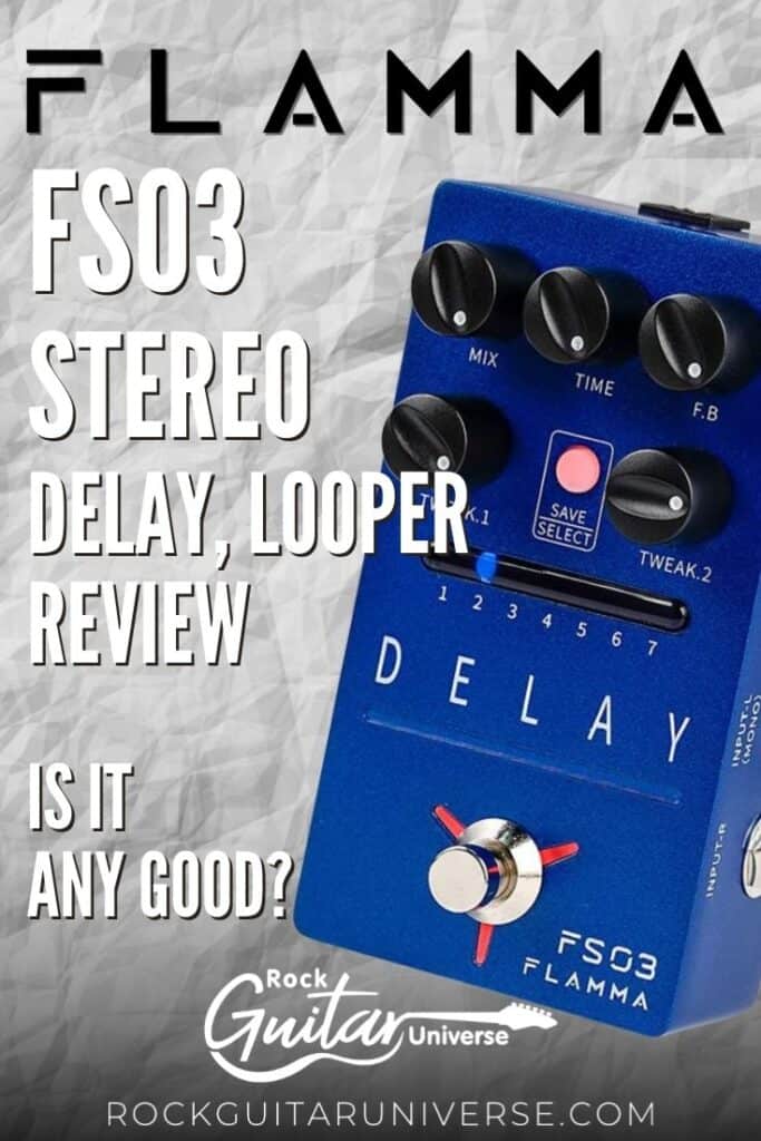 Pedal Flamma FS03 Digital Delay Estéreo - PD1160 - Casa & Vídeo