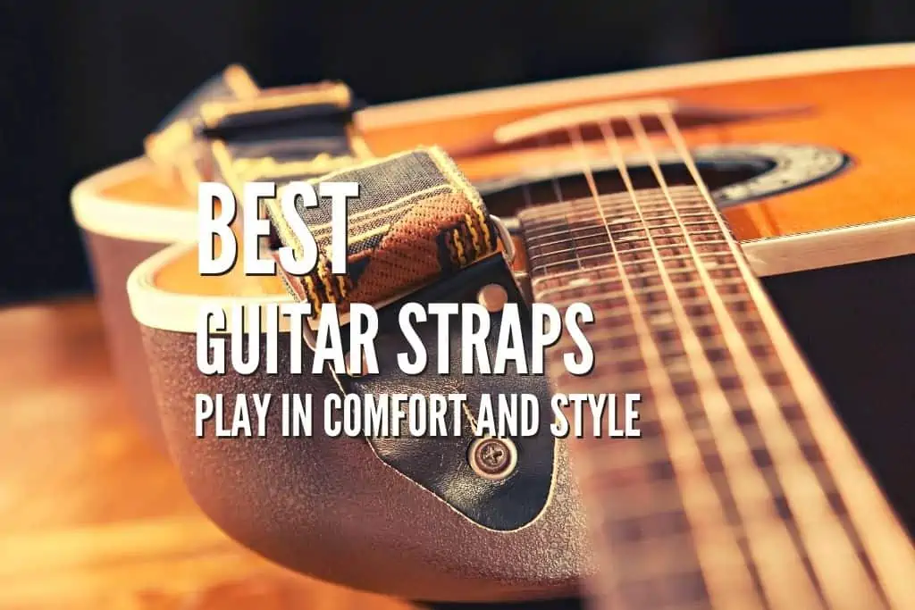 AirCell Guitar Strap for Bass & Electric Guitar, Adjustable, BLACK (Regular  Length)
