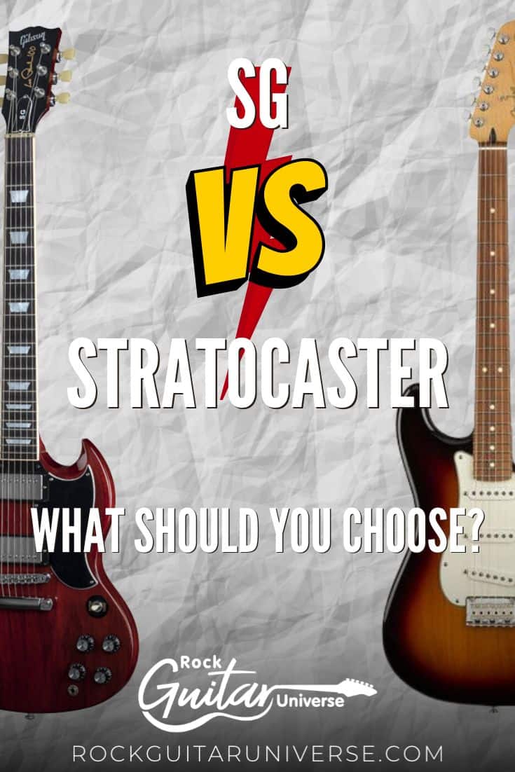 SG Vs Stratocaster What Should You Choose? Rock Guitar Universe