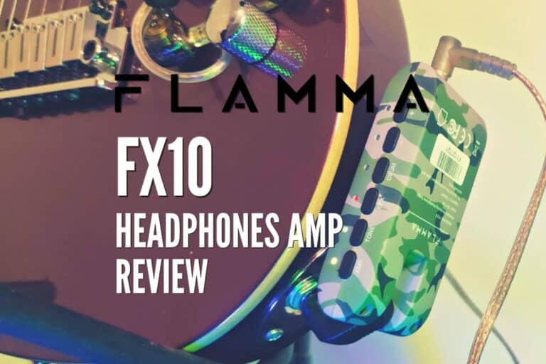 Flamma FX10 Portable Headphone Amp Review How Good Is It? Rock