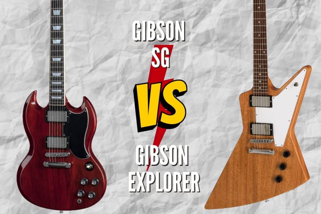 Gibson SG Vs Explorer Which One Is For Your Style? Rock Guitar Universe