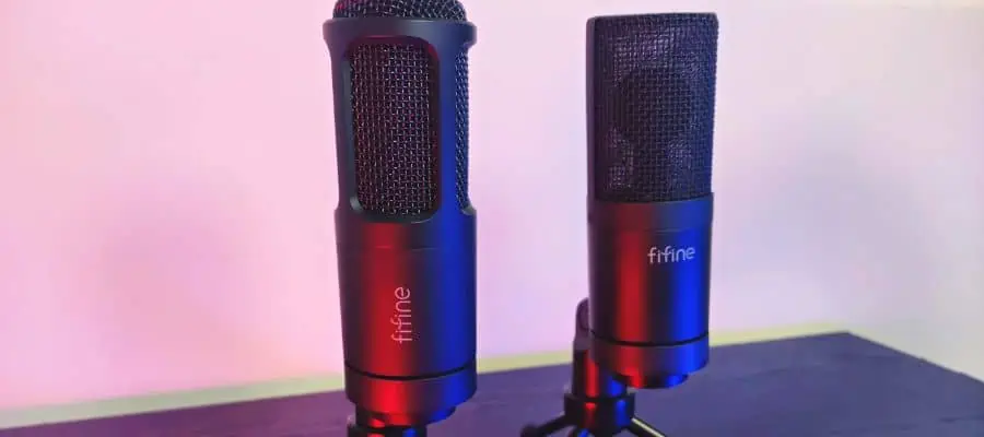 FiFine K669C XLR Condenser Mic Test / Review (vs K669D, AT2020