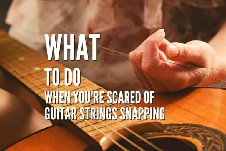 What to Do When You’re Scared of Guitar Strings Snapping Rock Guitar