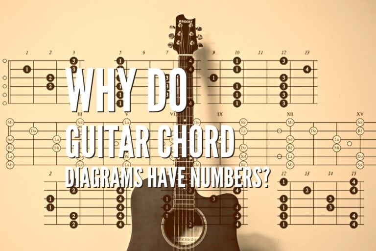 Why Do Guitar Chord Diagrams Have Numbers? – Rock Guitar Universe